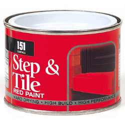 151 Coatings Step & Tile Paint Red / 180ml