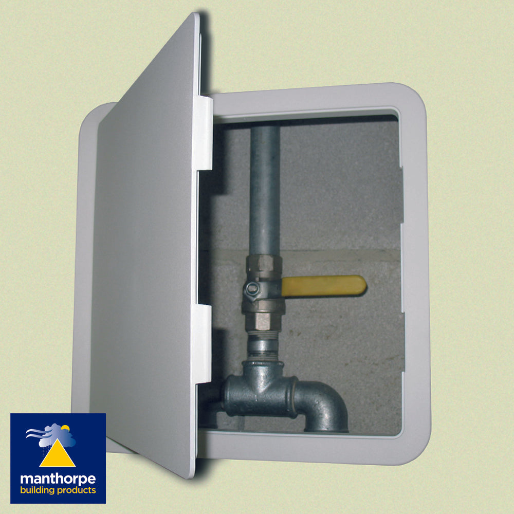 AMK® Manthorpe 300X300mm Access Panel White