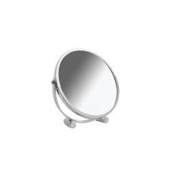AMK® Blue Canyon Chrome Bullet Stand Desk Mirror Diameter 17cm