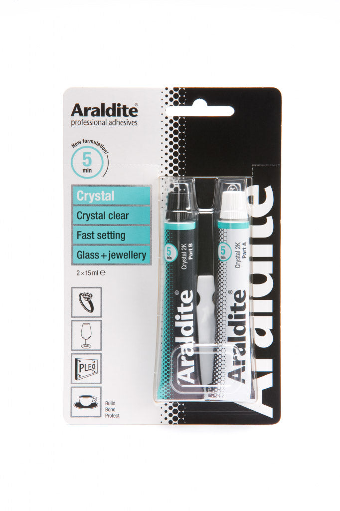 AMK® Araldite Rapid Ceramic & Glass 2 x 15ml Tubes