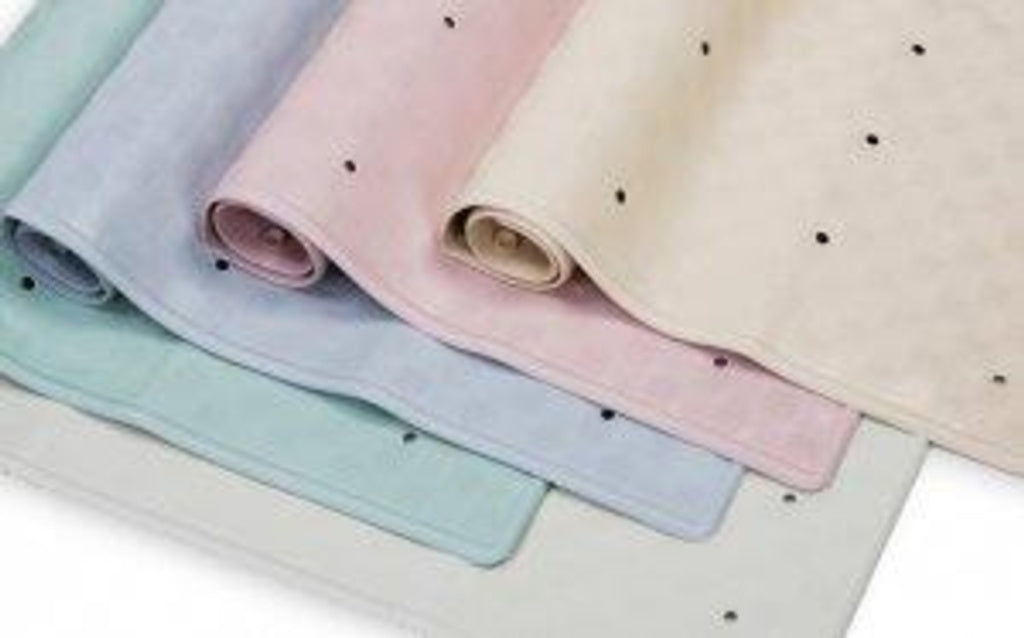 AMK® Blue Canyon Rubber Shower Mat White 53x53